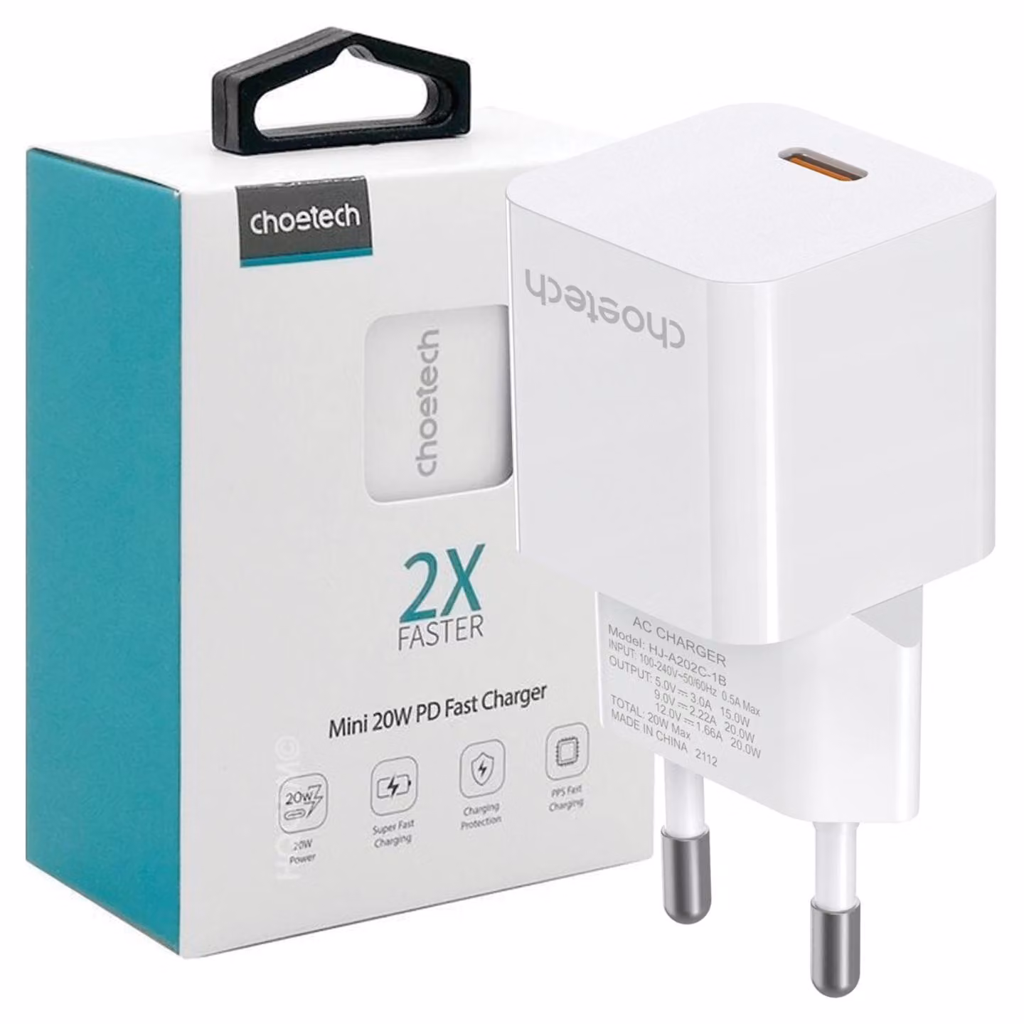 Choetech Caricatore Di Rete 20W Usb Tipo C (Pd5010)