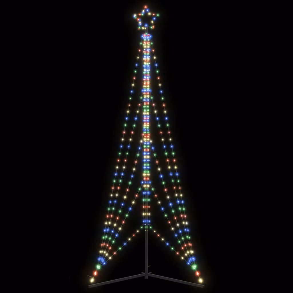 Albero di Natale con 525 LED RGB multicolore vidaXL, Altezza: 300 cm