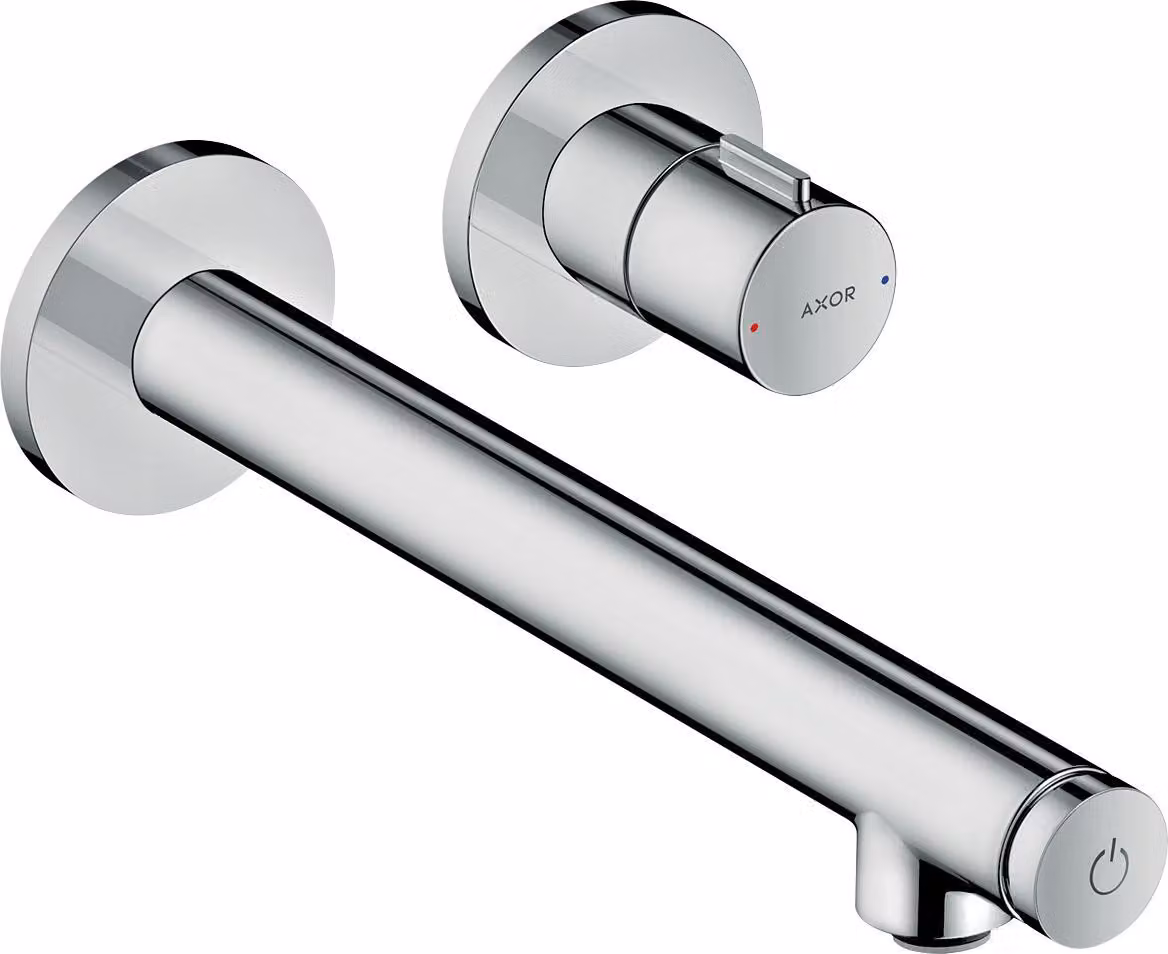 hansgrohe AXOR Uno Select Table de mixage encastrée, montage mural, saillie 220mm, 45113800, 45113800