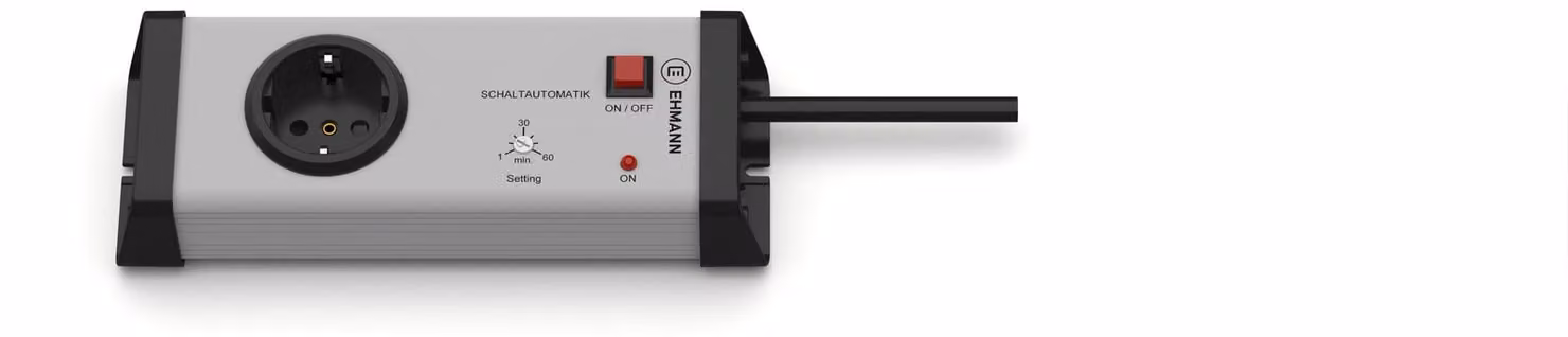 Presa multipla Ehmann con interruttore e funzione timer
