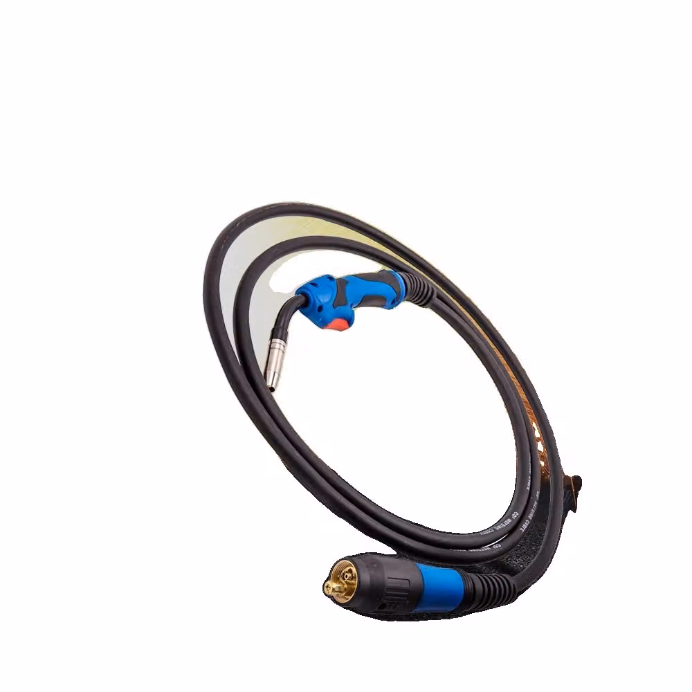 Bruciatore per saldatura MIG, kit di conversione a gas, connettore Euro flessibile