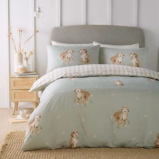 Accessori per cani - Design a quadri reversibile - 200 x 200 cm - Verde