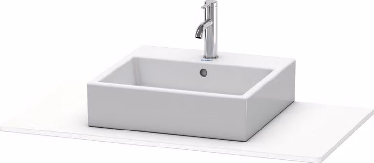 Console Duravit XSquare, 1 découpe, 1000x16x550mm, XS060E08484, XS060E08484