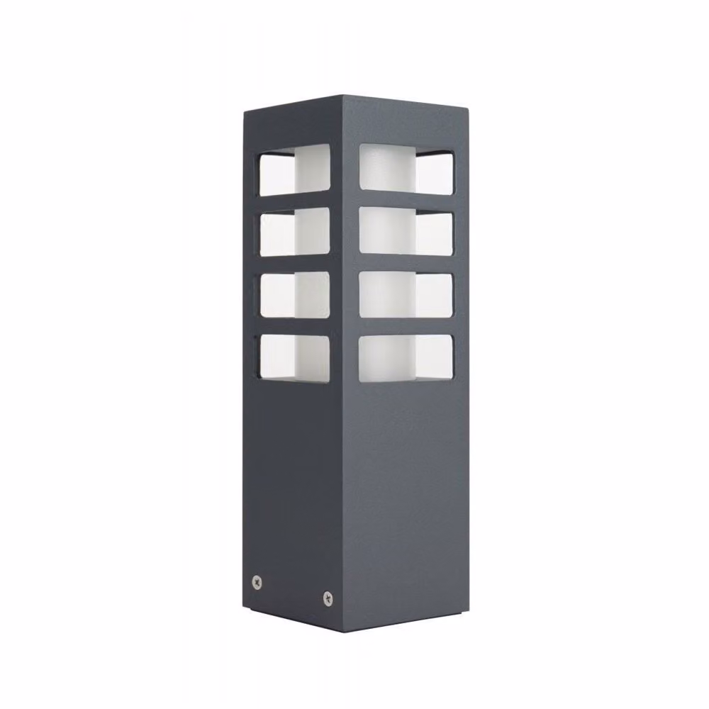 Paletto da giardino 25 cm 1xE27 grigio scuro IP54 SU-MA RADO RADO III 3 DG