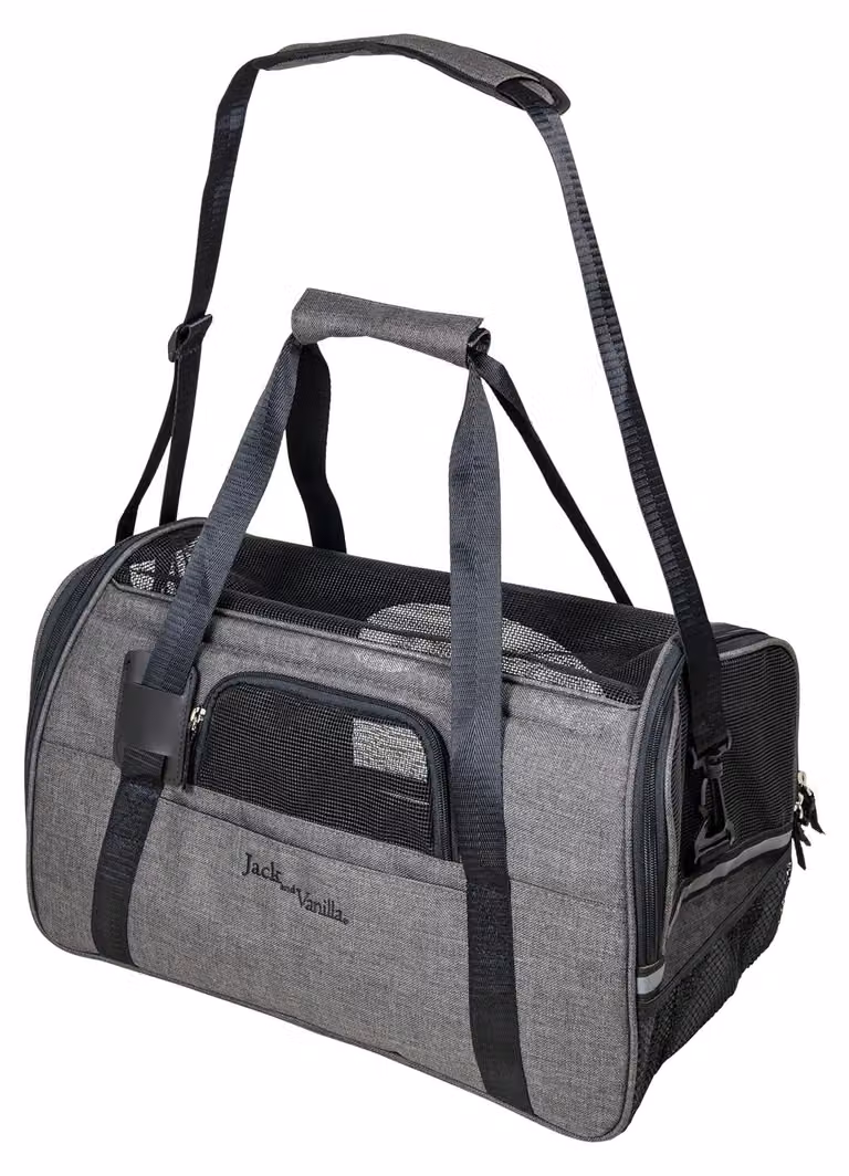 JACK AND VANILLA JV Travel: Borsa da viaggio pieghevole, grigia, 44x25x25 cm