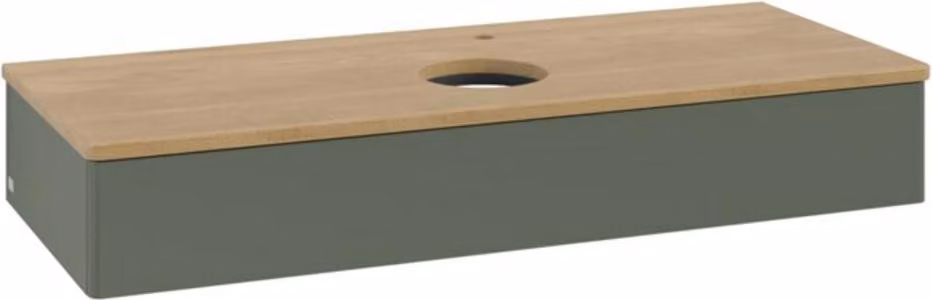 V&B Mobiletto senza struttura frontale, con illuminazione Antao 120x19x50cm, HL, WBP hon. Oa, le g. m La