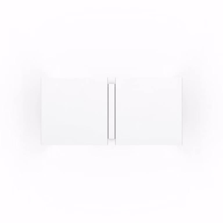 Wever & Ducré Lighting Applique da parete CG Square, Bianco / Opale, Soggiorno / Sala da pranzo, Metallo, Moderno, Applique