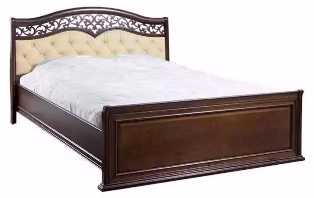Luxuriöses Schlafzimmer Bett Design Polsterung Doppeltes Hotelbett