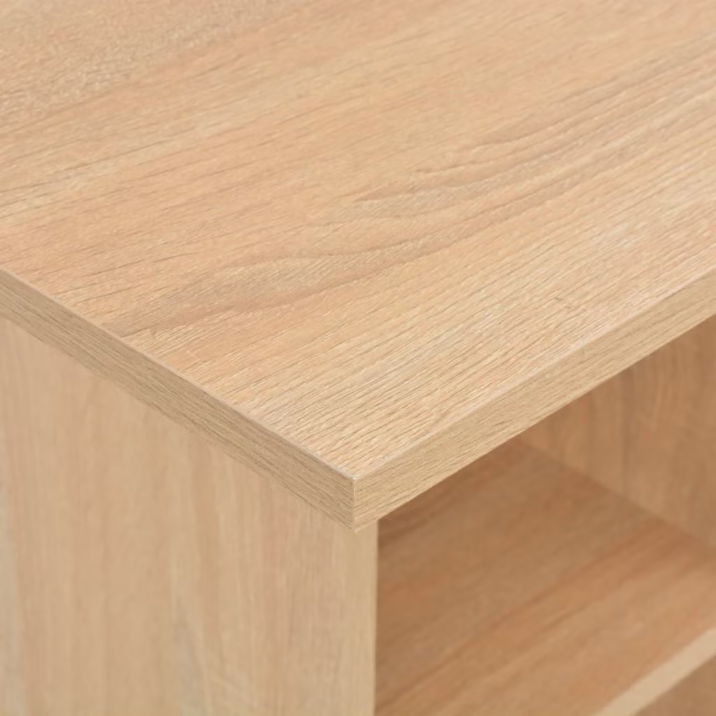 vidaXL Tavolo da bar marrone rovere 60x60x110 cm
