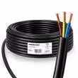 Cavo per tubi PremiumX H05VV-F 3x2,5 mm² 50 metri di cavo di collegamento flessibile PVC