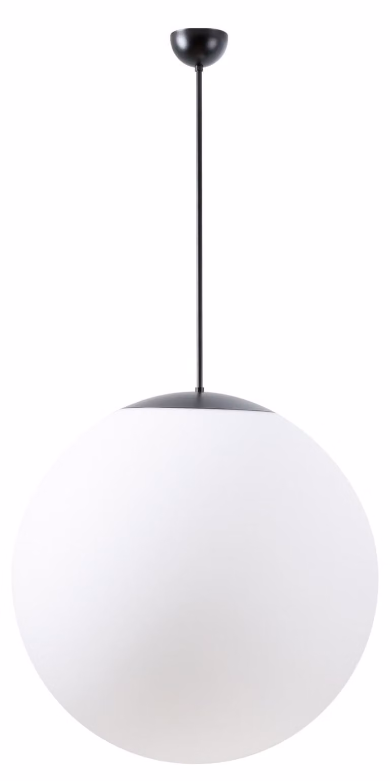 OSMONT ADR61318 ADRIA P5 apparecchio a sospensione in vetro nero/bianco IP40 3000 K 48W LED DALI