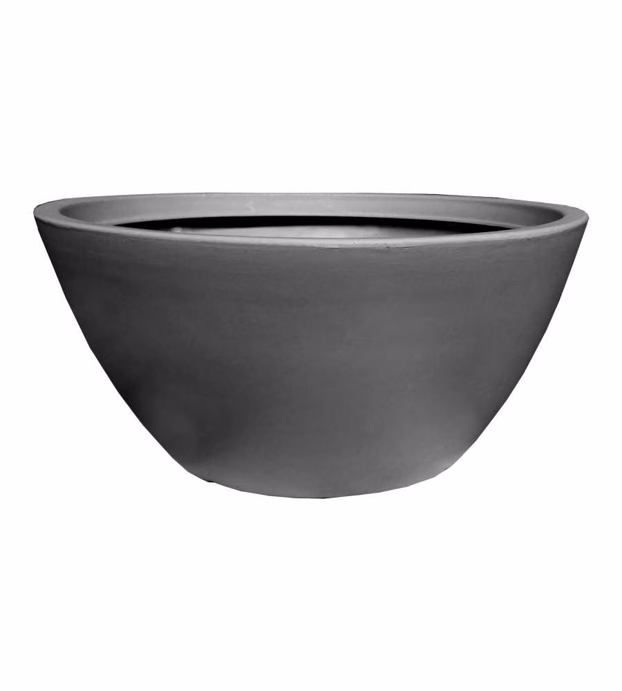 Ciotola Tonda Camaiore 47 x 22 h cm Smoke
