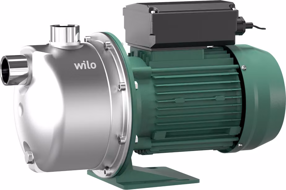 Pompa centrifuga ad alta pressione Wilo Jet WJ con maniglia di trasporto, 1~230 V WJ 203, 0,75 kW 4081225