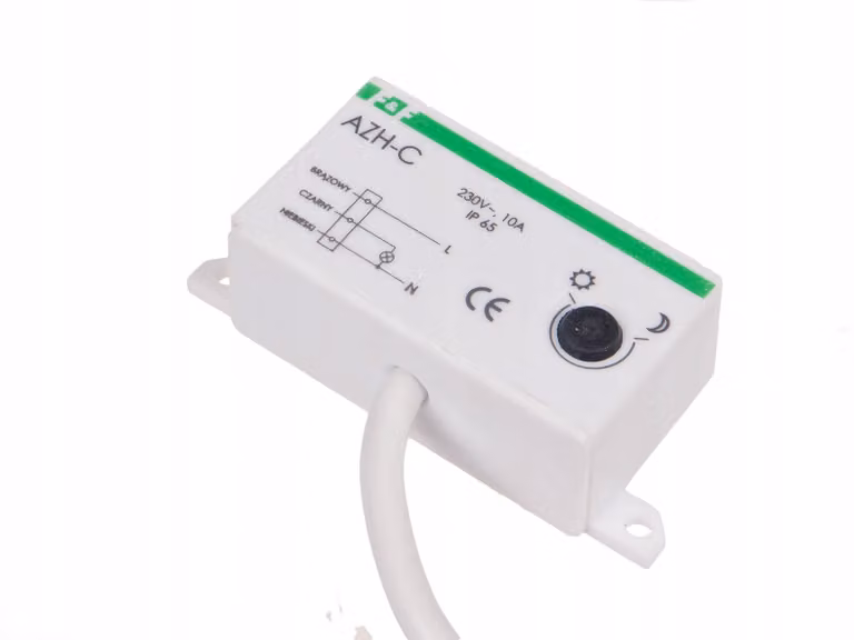 Interruttore crepuscolare con sensore di luce interno Sensore crepuscolare F&F AZH-C