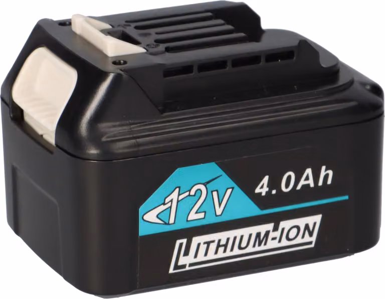 Batteria per utensili da 12V, 3Ah, agli ioni di litio, compatibile con Makita BL1021B BL1041B
