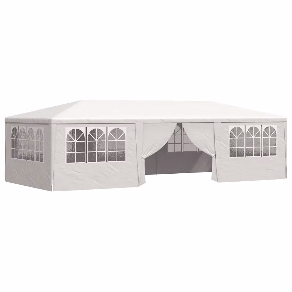 Videx Gazebo Professionale con Pareti e Finestra Bianco L: 400 cm, P: 275 cm, H: 400 cm – 2