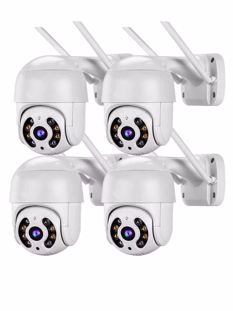 4 telecamere, RobiCam, iCsee, esterne, WiFi, telecamera impermeabile, 4MP, ULTRA HD