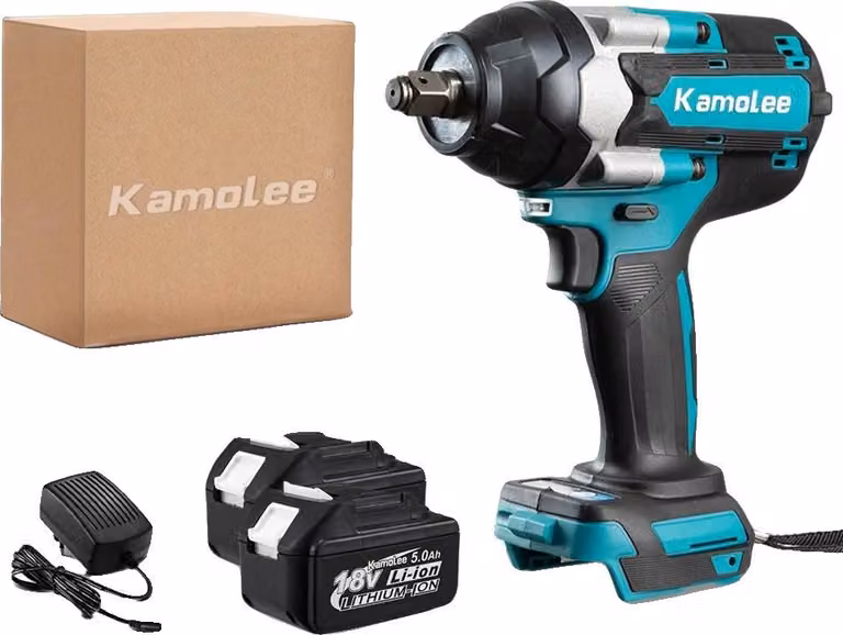 Avvitatore a impulsi, coppia 1800 N.M, motore brushless, 2x5.0Ah Bat Karton, EU