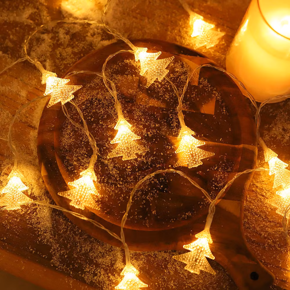 3m fata luci batteria, 20 LED luci fata luci di Natale decorazione di Natale Natale indoor albero di Natale camera da letto festa decorazione