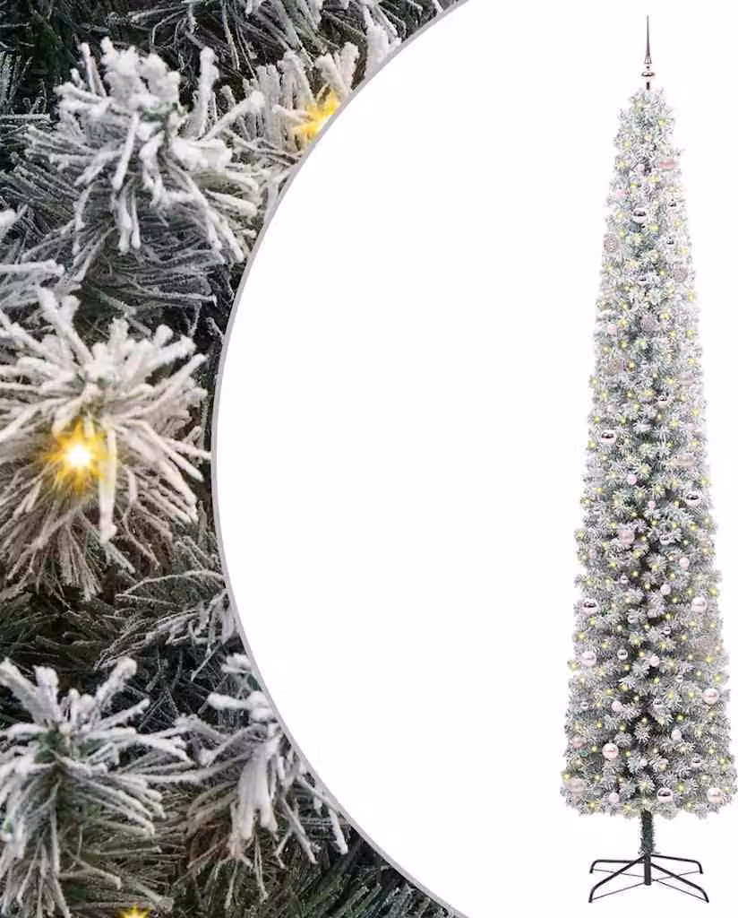 Albero di Natale artificiale con 300 LED Verde 300 cm
