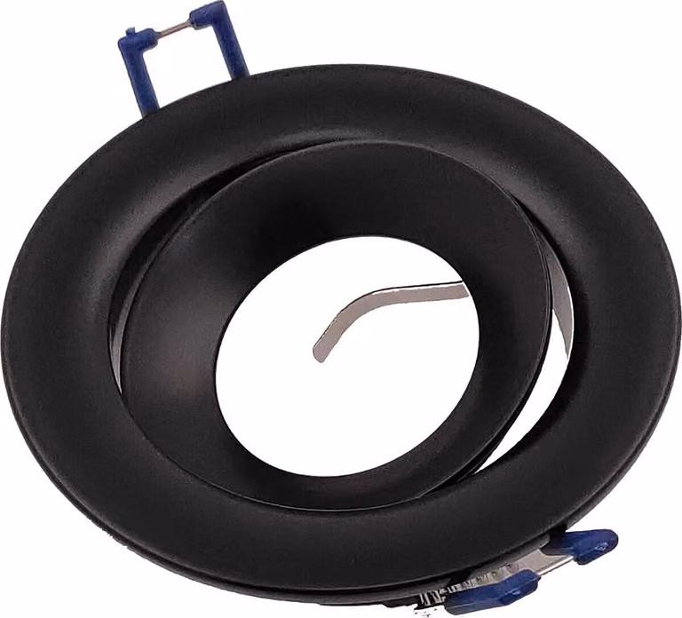 Pendente a soffitto rotondo nero GU10 Claro ID-1011 Idealed