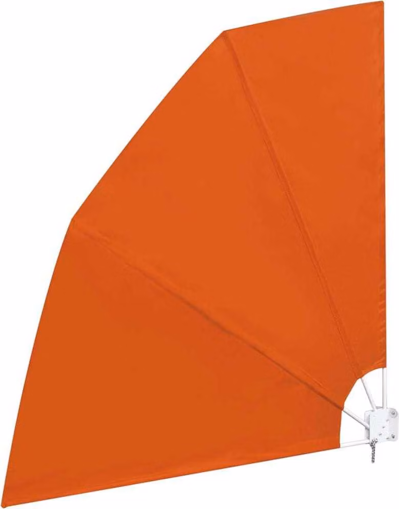 Tenda Laterale per Balcone Pieghevole Terracotta 210x210 cm