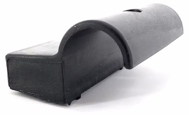 Profili in plastica MOD.10, supporti per guarnizioni, 9 pezzi, colore nero