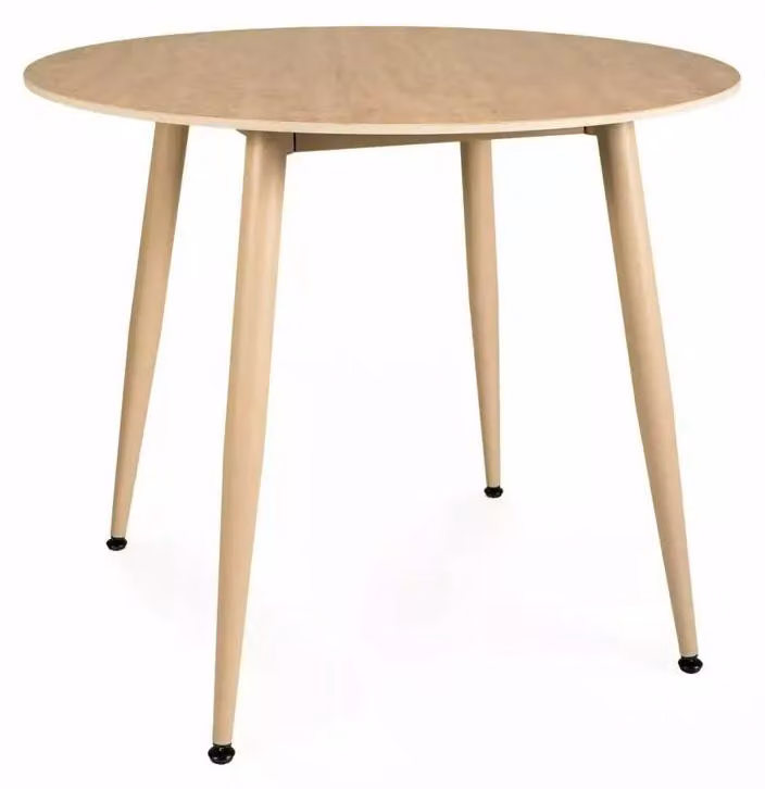 FURNLUX Tavolo da pranzo Rion, colore beige, 90 cm. / Colore principale: / Dimensioni: