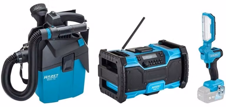 Radio da cantiere 9500P-2/3 18V 230V HAZET