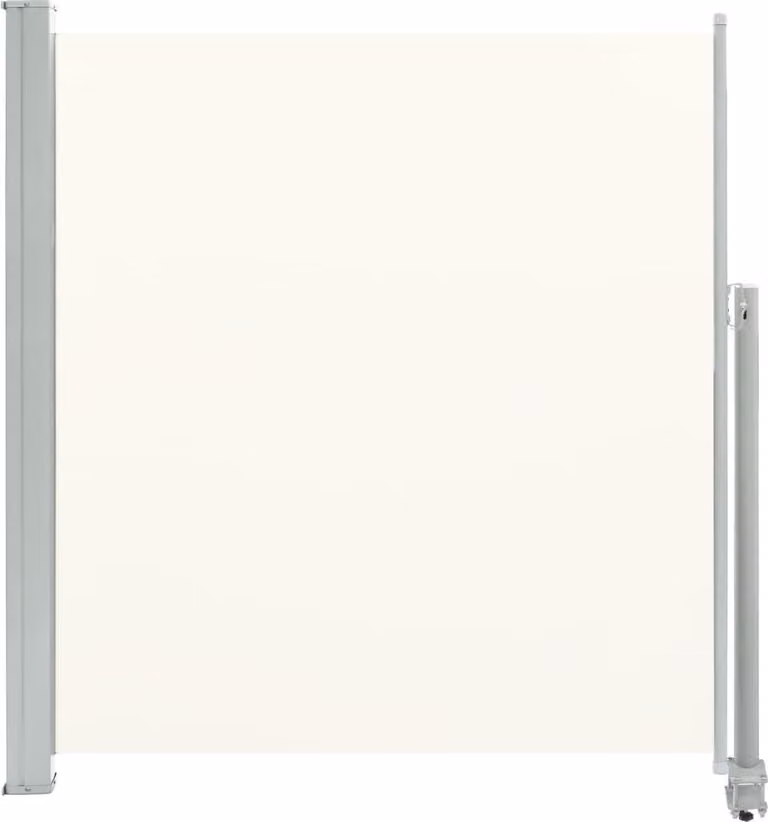 Tenda da Sole Laterale Retrattile 140 x 300 cm Crema