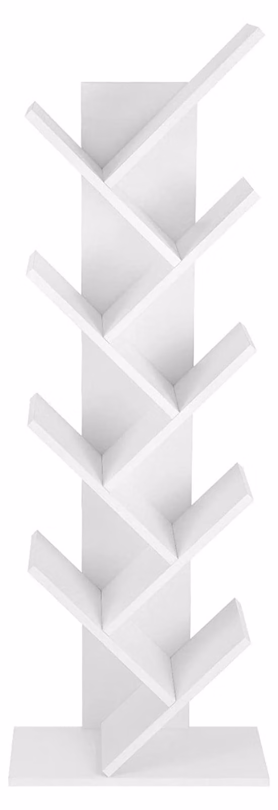 Libreria - Leobert - Bianco - 50 X 25 X 141,5 Cm