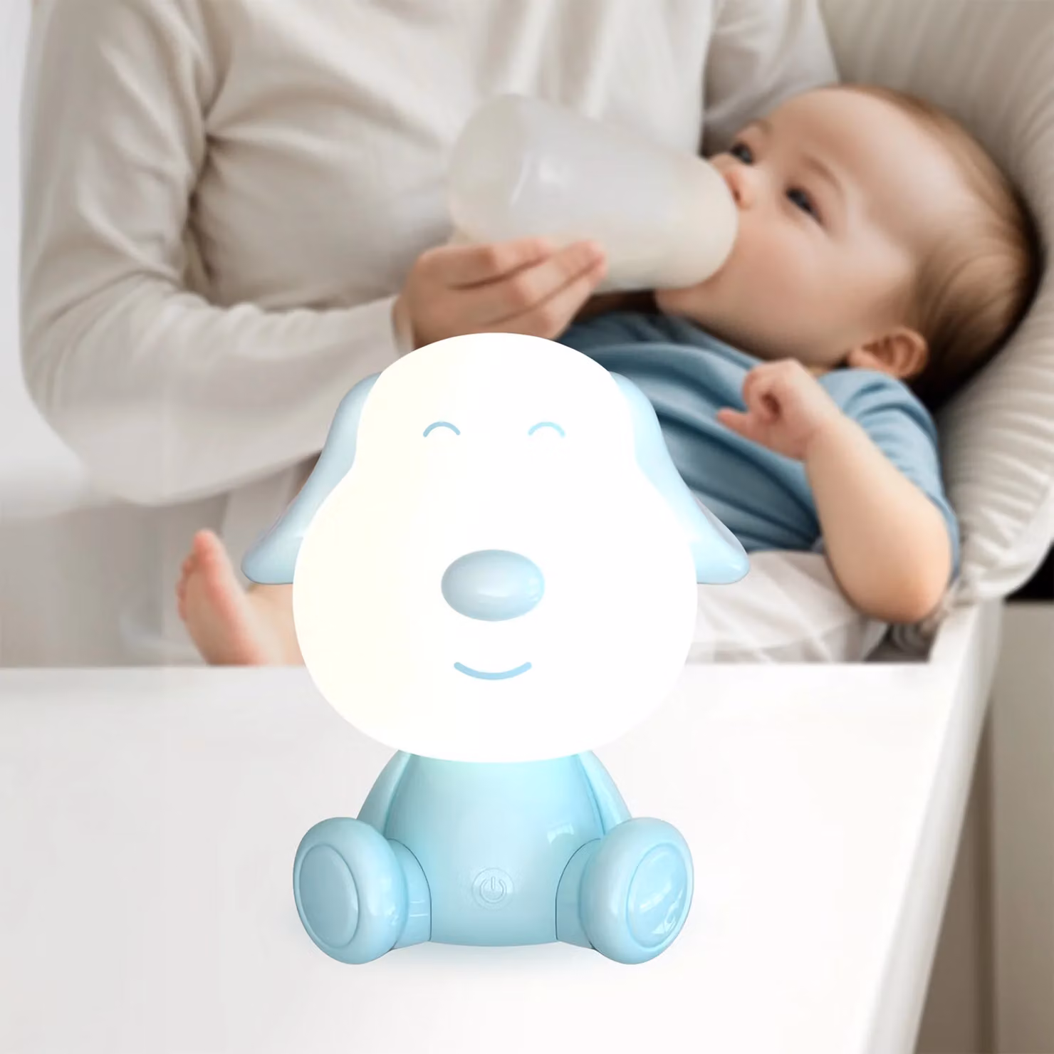 DICTROLUX Lampada da Tavolo a LED Light Pets Dimmerabile con Controllo Touch, Altezza: 24,7 cm – 3