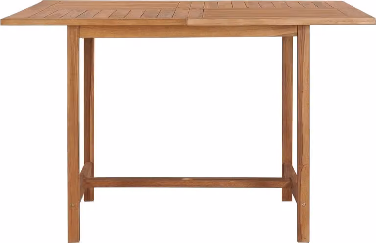 Tavolo Pranzo da Giardino Ø110x110x75 cm Legno Massello di Teak