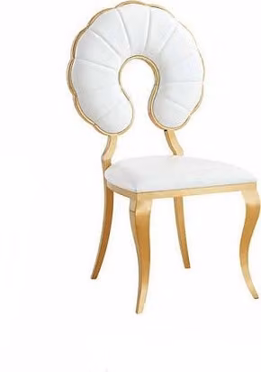 Stuhl Design Modern Design Möbel Luxus Esszimmer Stühle Küche Edelstahl Leder