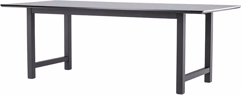 Tavolo da pranzo Oslo 100x220cm nero.