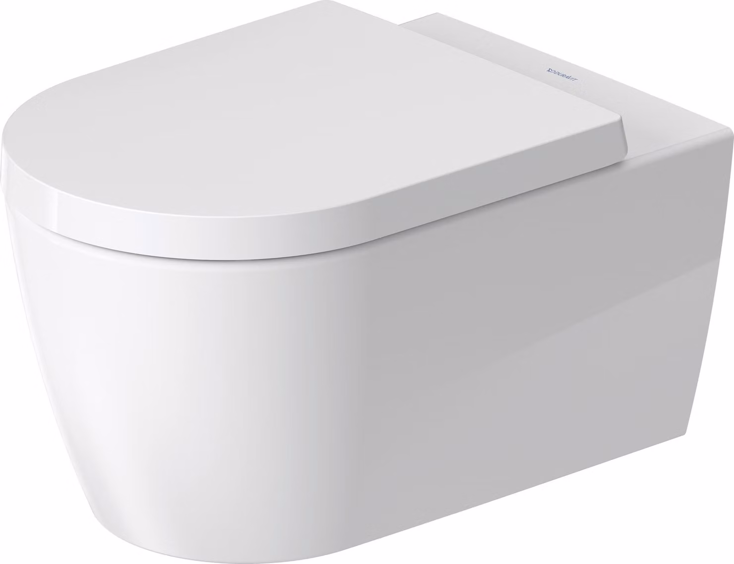 Duravit ME by Starck WC suspendu HygieneFlush, chasse d'eau basse, Rimless, 570x370x360mm, blanc ultra-brillant avec DuraShield, 257909AA00, 257909AA00