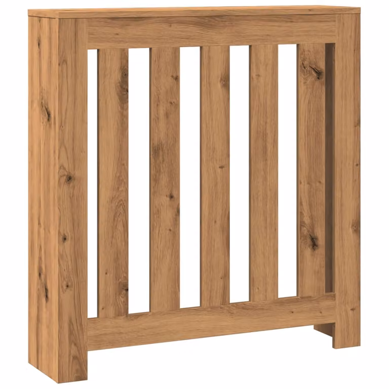 Copertura Termosifone Rovere Artigianale 78x20x82cm in Legno