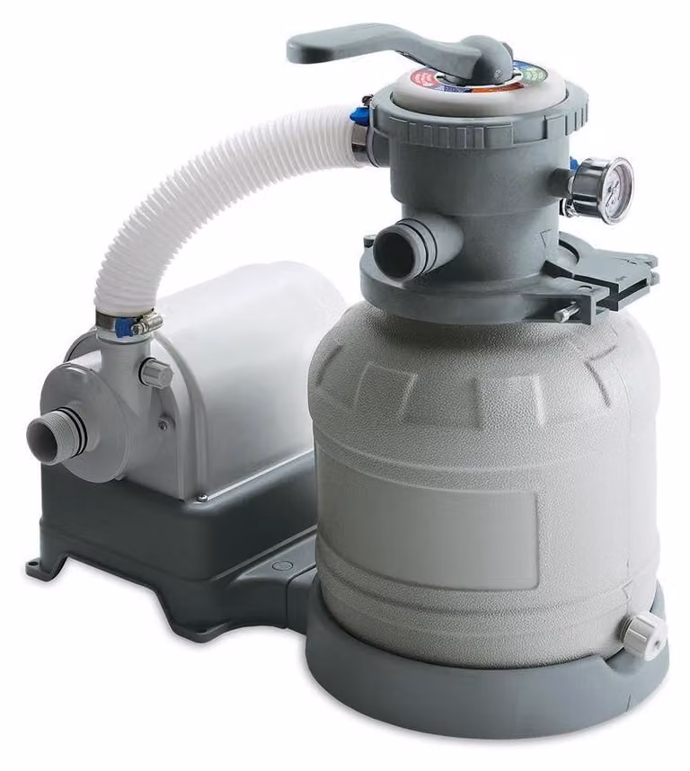 Pompa a filtro a sabbia per piscina - Capacità di 4164 litri all'ora - Dimensioni: 60x40x50 cm