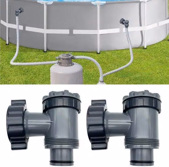Pompe filtranti per piscine fuori terra - confezione da 2 - 38 mm - Componenti per piscine fuori terra