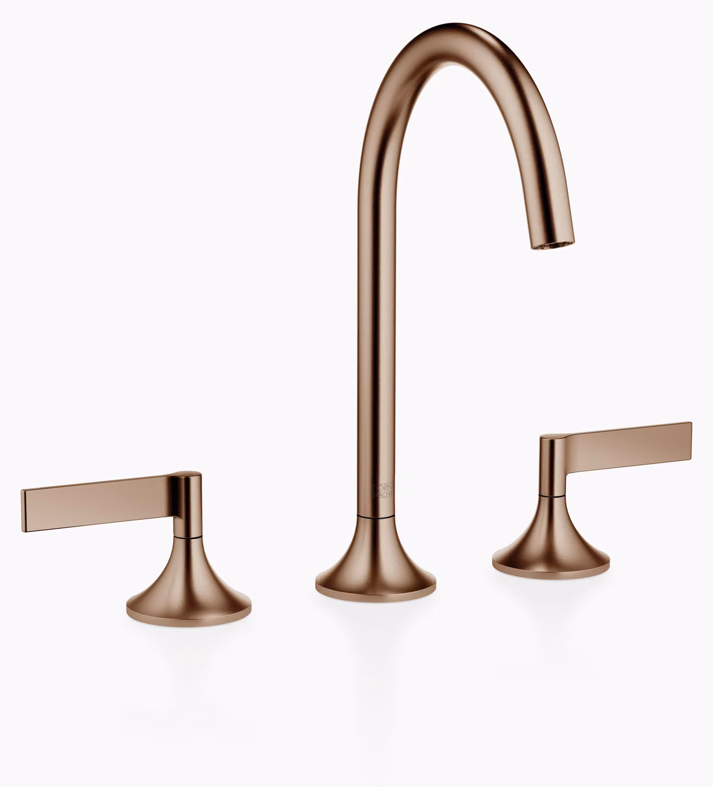 Dornbracht VAIA Mélangeur de lavabo à trois trous avec vidage, poignée à levier, saillie 168mm, 20713819-42, 20713819-42