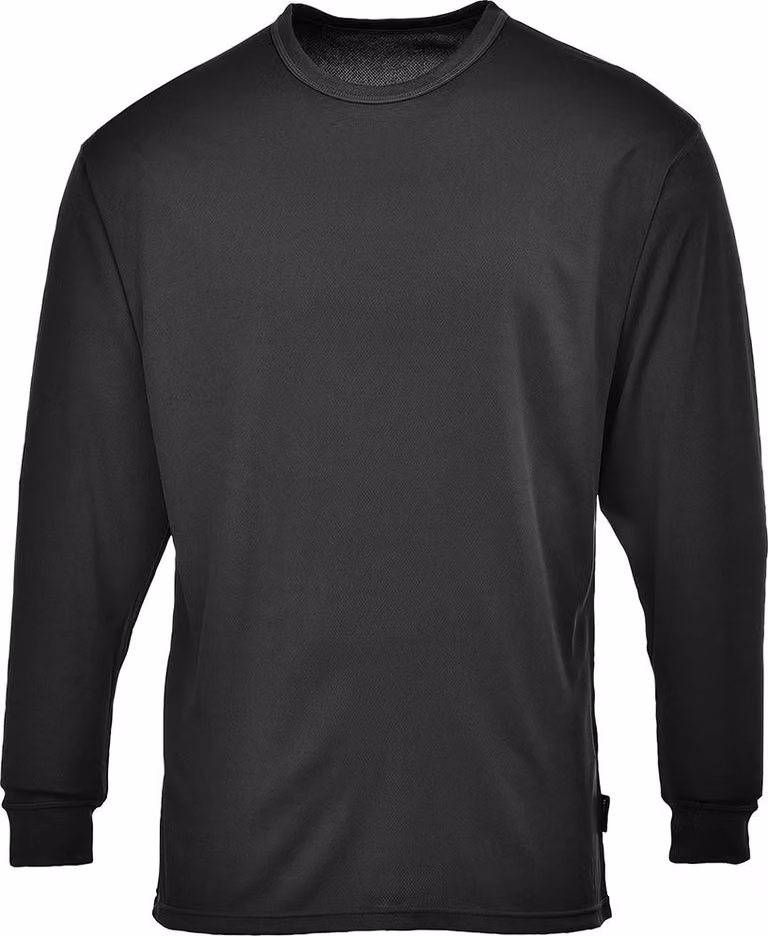 Maglietta Ml Thermique Baselayer - Taglia XXXL - Nero - Portwest