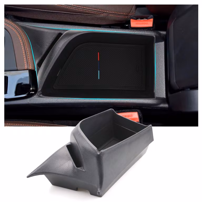 Organizzatore per X1 F48 e X2 F39 - Contenitore portaoggetti per console centrale, colore nero