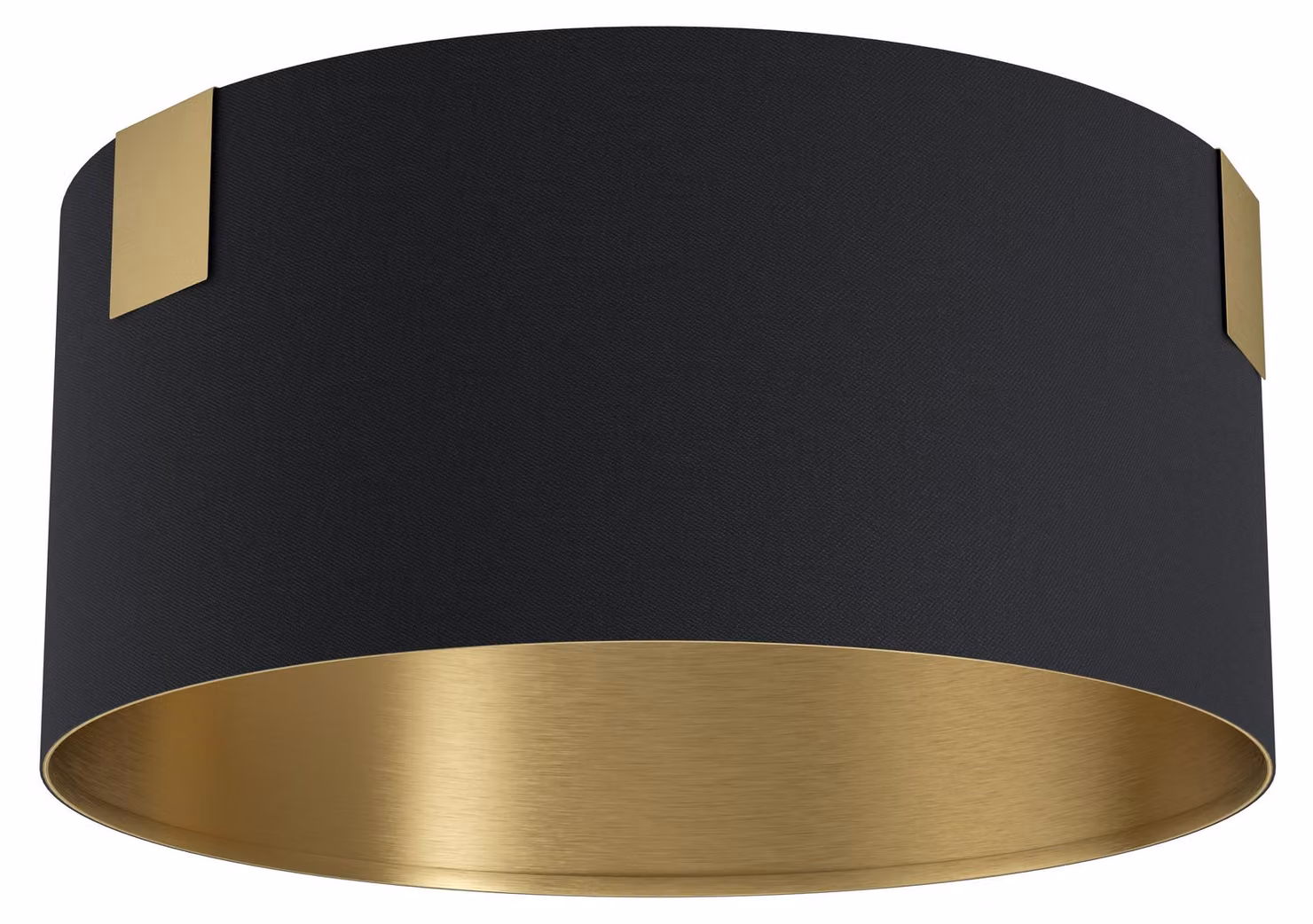 Lampada da soffitto EGLO TORTOLA 1 – Lampada da soffitto in tessuto – lampada da soffitto rotonda per soggiorno, camera da letto e corridoio – Ø 45 cm, E27