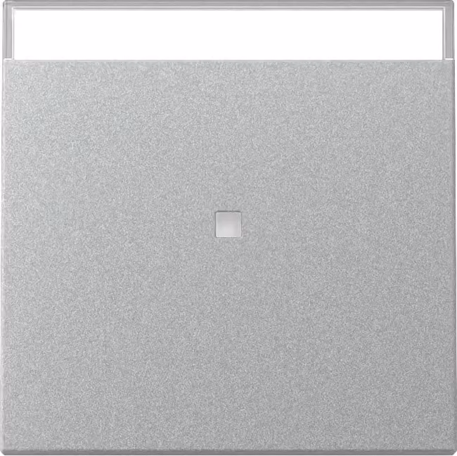 Gira Pulsante a bilanciere + BSF Sistema 55 F Alluminio 367026