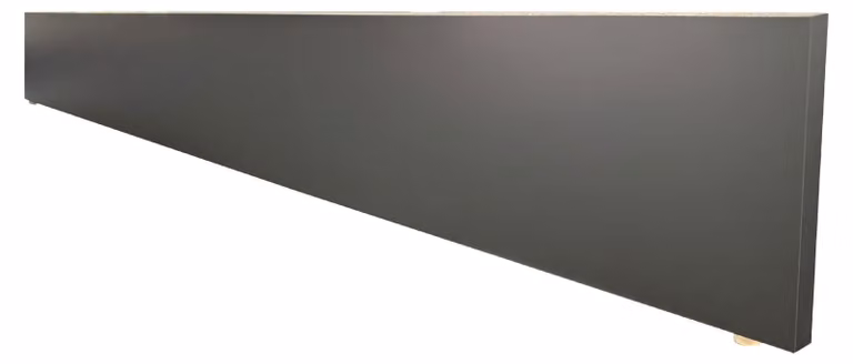 Zoccolo per mobile basso, colore antracite, per cucine NESSA / SCANDI / AVA / OLD, cucina a parete, blocco cucina, cucina componibile. Larghezza 100 cm x altezza 15 cm x profondità 1,60 cm.