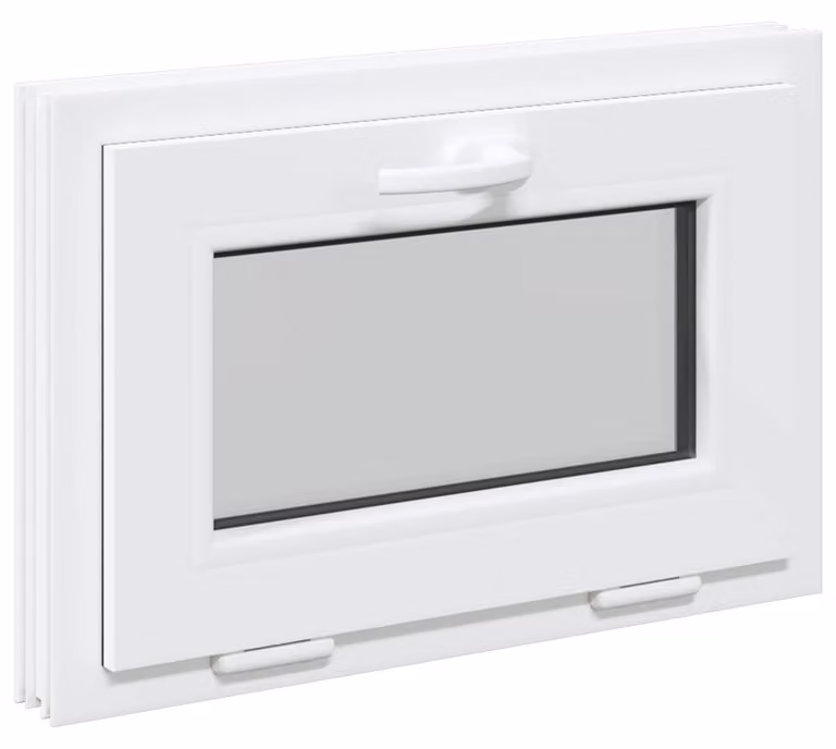 Finestra per Soffitta RISOR 60 x 40 cm PVC e Vetro Bianco