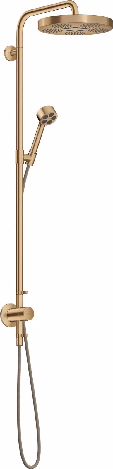 hansgrohe AXOR One Showerpipe avec thermostat et douche de tête 280 1jet encastrée, 48796140, 48796140
