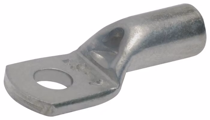 100 pezzi Occhiello tubolare per cavi 6 qmm a forma di anello - Occhiello ad anello per conduttore in rame 95R/5