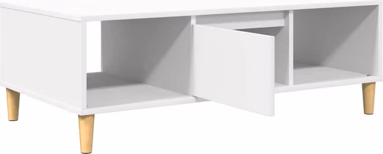 Tavolino da salotto Bianco 102 x 55 x 35 cm Legno multistrato