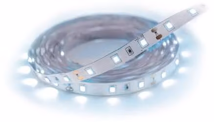 Striscia LED, 180 SMD, 12V, bianco freddo, 420 lm/m, 4,8 W/m, IP20, 3 metri, marca LATE, modello Ideus 03023